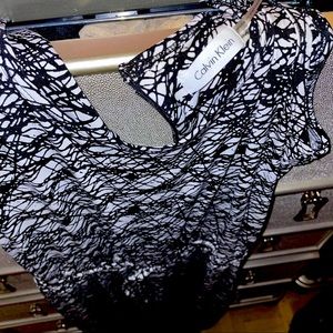 Calvin Klein full length body suit